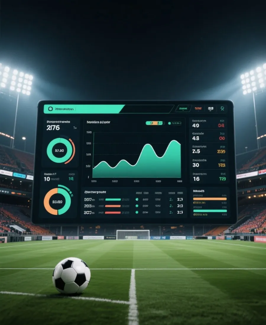 官方賽事數據平台視覺示意